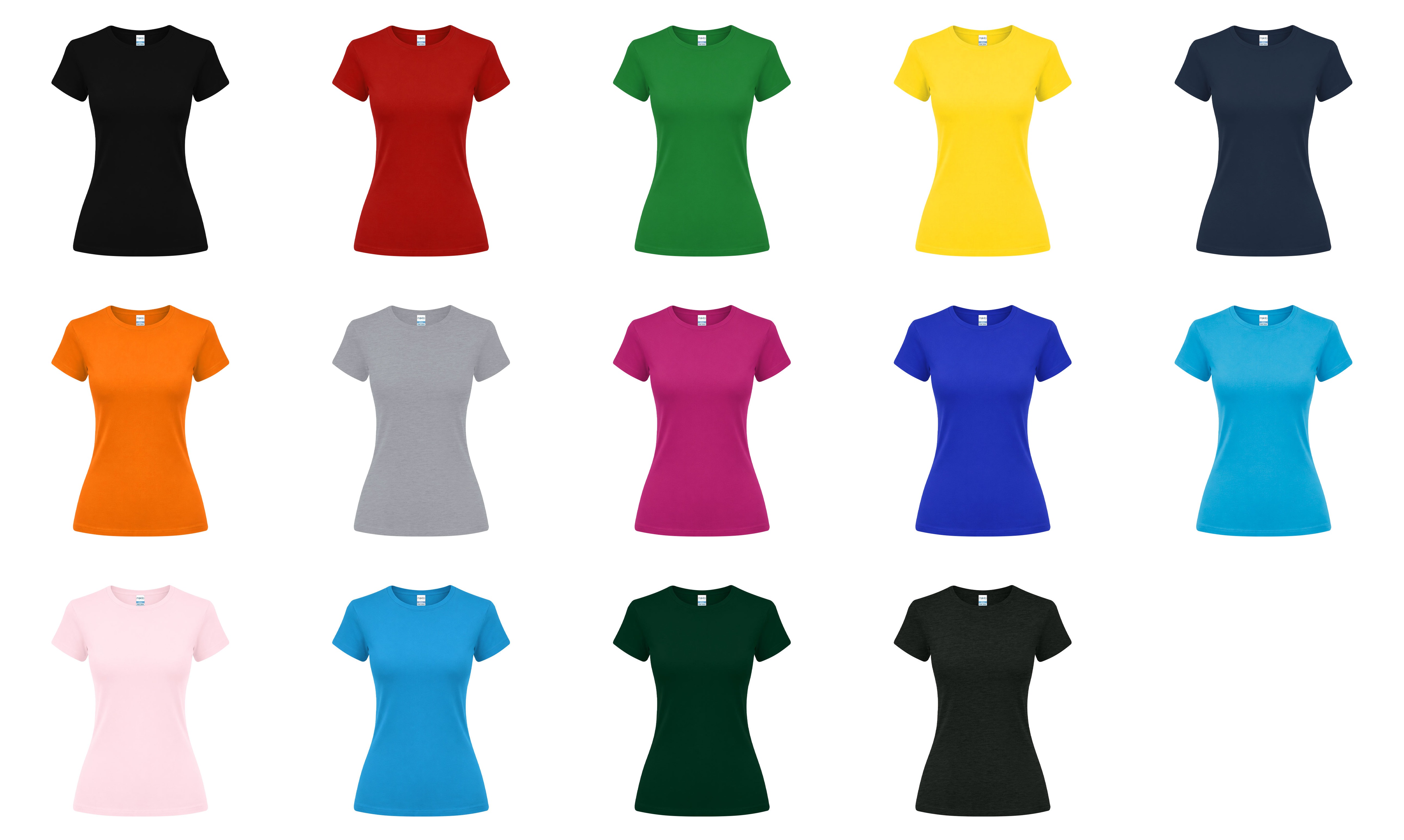 T-Shirt Mulher Cor Epika AMARELO