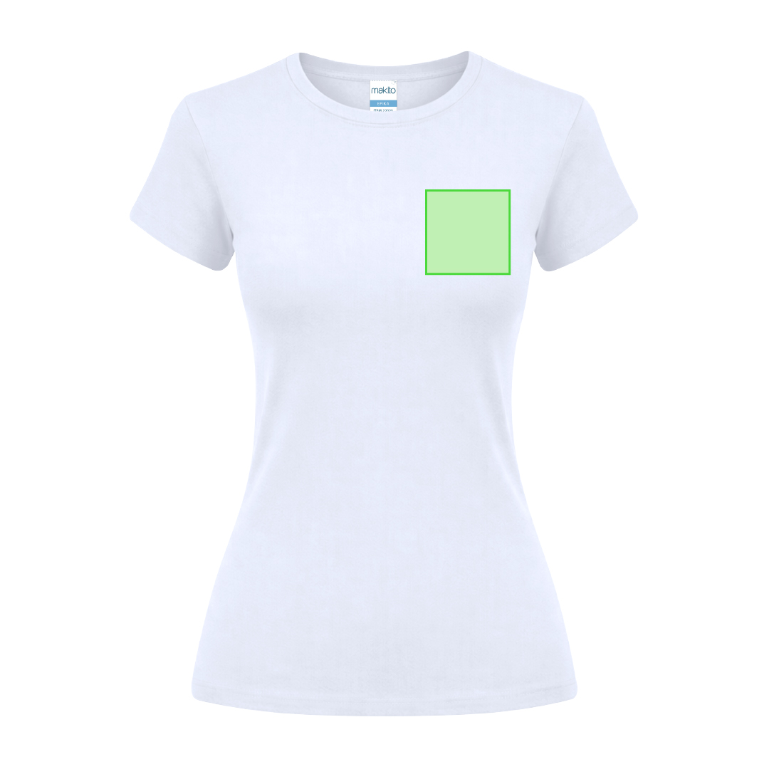 T-Shirt Mulher Branca Epika