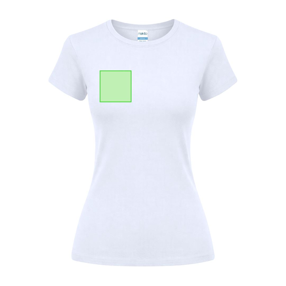T-Shirt Mulher Branca Epika