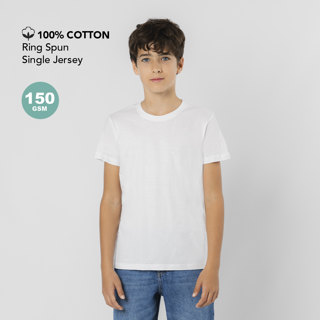 T-Shirt Criança Branca Epika